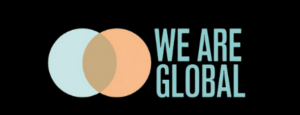We are global PR logo